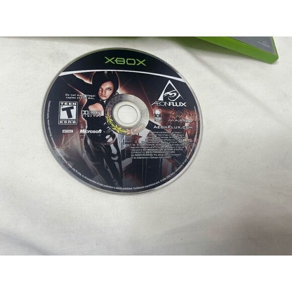 Aeon Flux (Microsoft Xbox, 2005) No Manual Tested & Working Clean Scratch Free - Picture 2 of 5